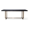 TOV Furniture Mason Black Dining Table