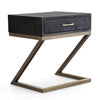 TOV Furniture Mason Black Side Table