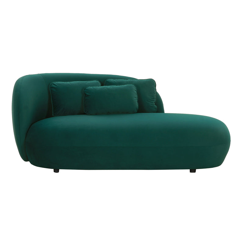 TOV Furniture Galet Velvet Chaise Lounge