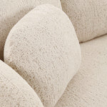 TOV Furniture Misty Cream Boucle Sofa