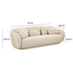 TOV Furniture Misty Boucle Sofa