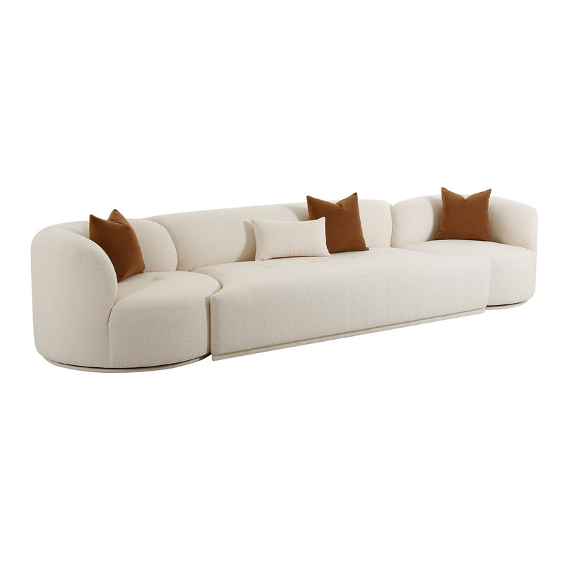 TOV Furniture Fickle 3 Piece Modular Sofa