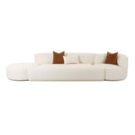 TOV Furniture Fickle 3 Piece Chaise Modular Sofa