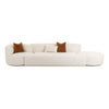 TOV Furniture Fickle 3 Piece Chaise Modular Sofa