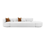 TOV Furniture Fickle 3 Piece Chaise Modular Sofa