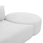 TOV Furniture Fickle 3 Piece Chaise Modular Sofa