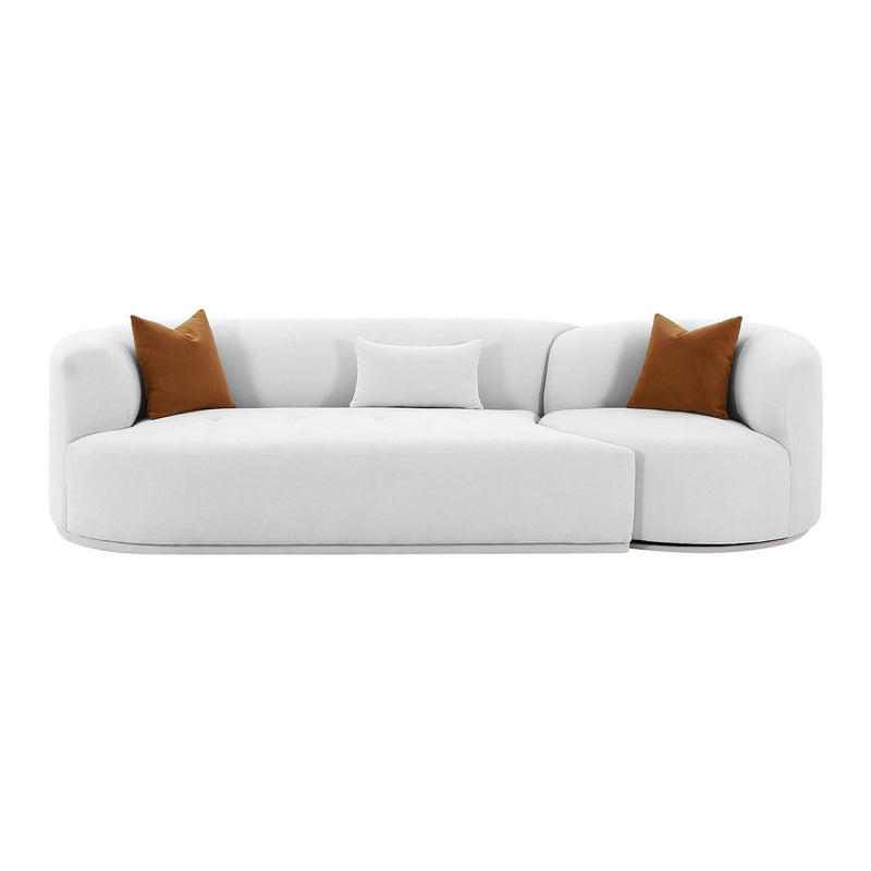 TOV Furniture Fickle 2 Piece Modular LAF Sofa