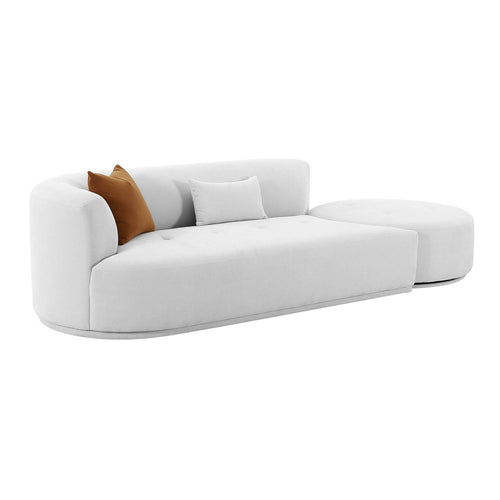 TOV Furniture Fickle 2 Piece Chaise Modular LAF Sofa