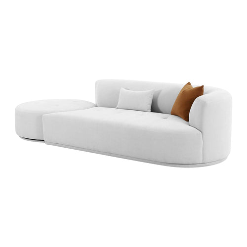 TOV Furniture Fickle 2 Piece Chaise Modular RAF Sofa