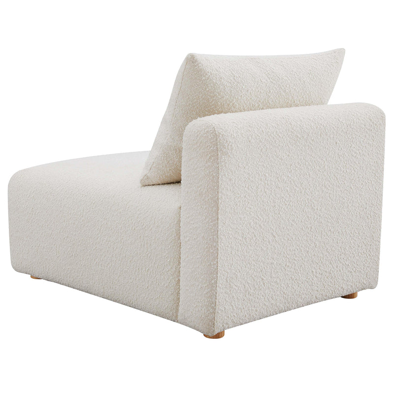 TOV Furniture Hangover Boucle Modular Armless Chair