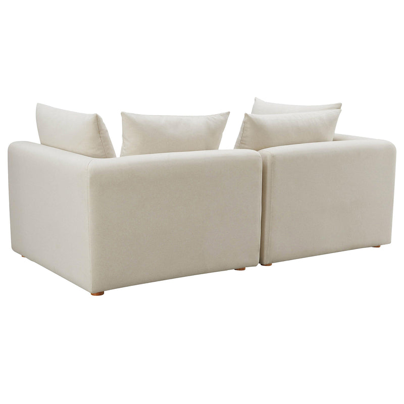 TOV Furniture Hangover Linen Loveseat