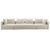 TOV Furniture Hangover Linen Long Sofa