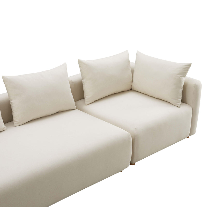 TOV Furniture Hangover Linen Long Sofa