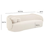 TOV Furniture Circe Velvet Sofa