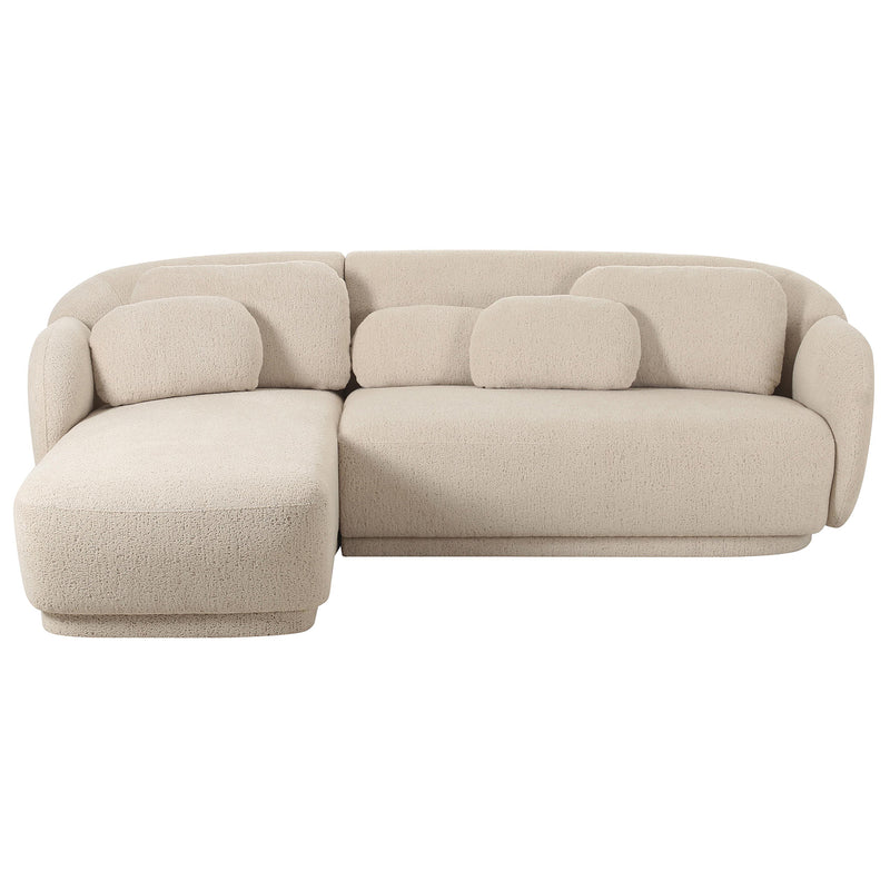 TOV Furniture Misty Boucle Sectional Sofa