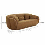 TOV Furniture Misty Boucle Sofa