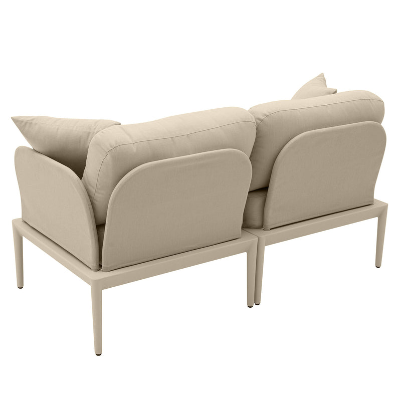 TOV Furniture Kapri Modular Outdoor Loveseat