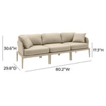 TOV Furniture Kapri Modular Outdoor Sofa