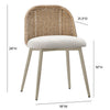 TOV Furniture Alexa Outdoor Dining Chair