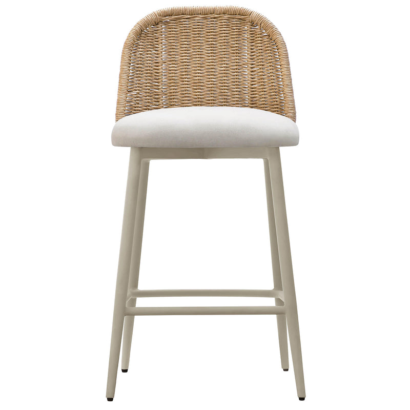 TOV Furniture Alexa Outdoor Counter Stool