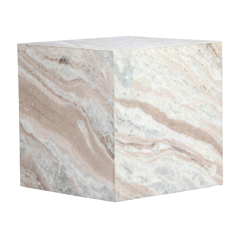 TOV Furniture Keira Marble Side Table