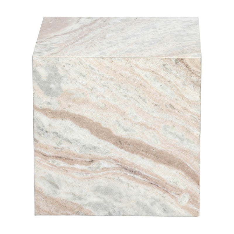 TOV Furniture Keira Marble Side Table