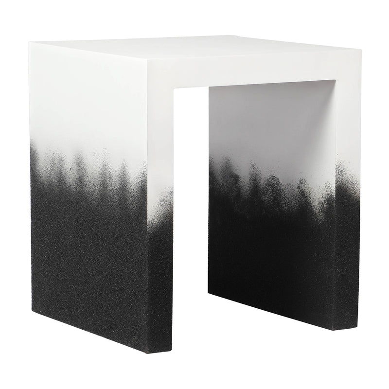 TOV Furniture Matra Black & White End Table