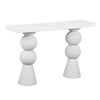 TOV Furniture Lupita White Console Table