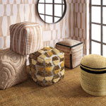 TOV Furniture Ember Woven Pouf