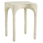 TOV Furniture Skully Cream Textured Indoor/Outdoor Side Table