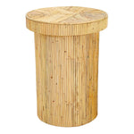 TOV Furniture Acadia Rattan Side Table