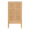 TOV Amara Woven Rattan Cabinet