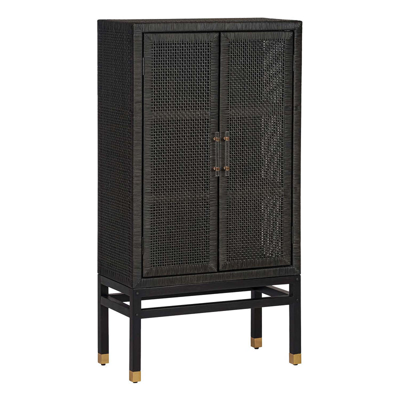 TOV Amara Woven Rattan Cabinet