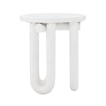 TOV Furniture Tildy Concrete Side Table