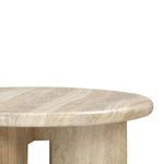 TOV Furniture Patrizia Concrete Round Coffee Table