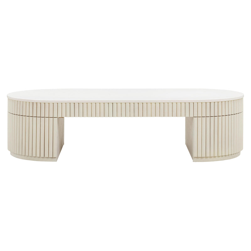 TOV Furniture Bella Oval Coffee Table