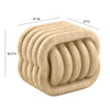 TOV Furniture Love Knot Indoor/Outdoor Accent Stool