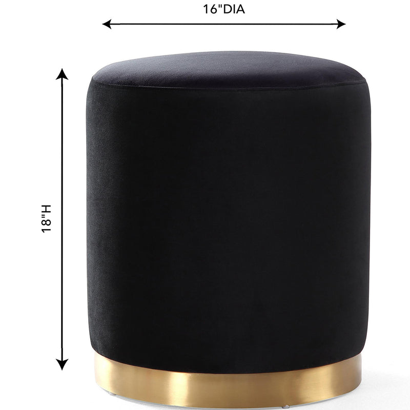 TOV Furniture Opal Gold Base Ottoman