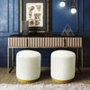 TOV Furniture Opal Gold Base Ottoman