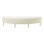 TOV Furniture Bianca Velvet Full Bench