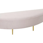 TOV Furniture Bianca Velvet Full Bench