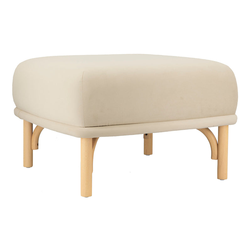 TOV Furniture Desiree Velvet Ottoman