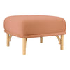 TOV Furniture Desiree Velvet Ottoman