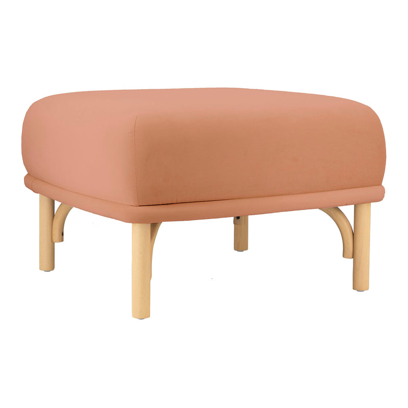 TOV Furniture Desiree Velvet Ottoman