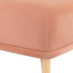 TOV Furniture Desiree Velvet Ottoman