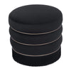 TOV Furniture Lakka Velvet Ottoman