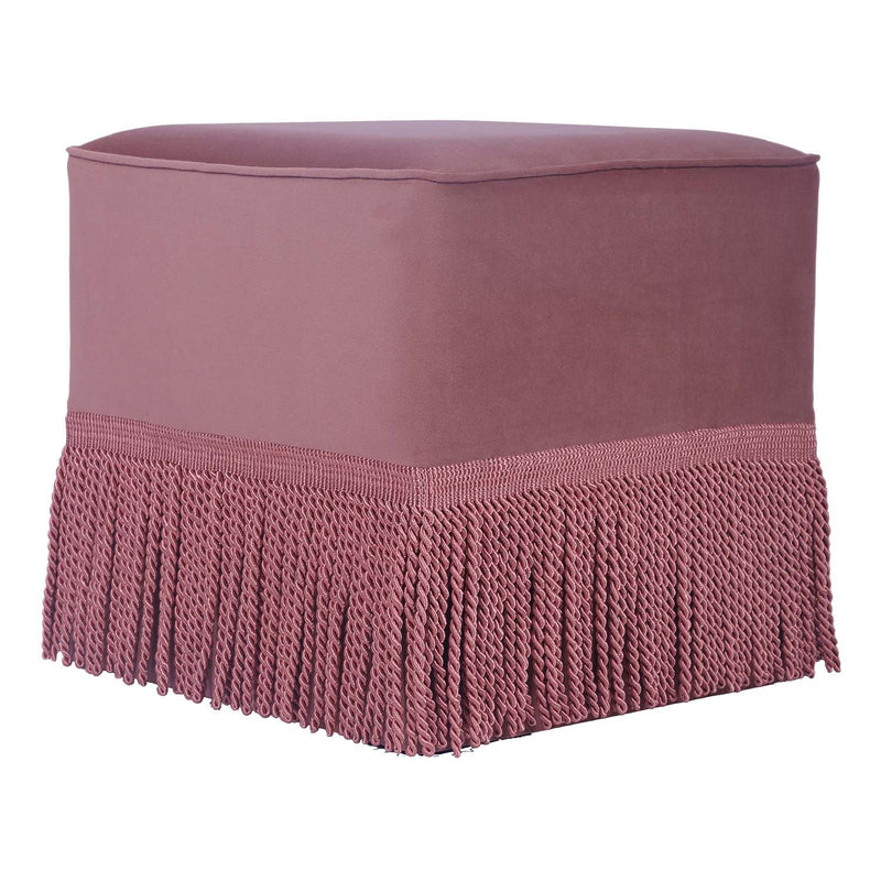 TOV Furniture Fenn Velvet Ottoman