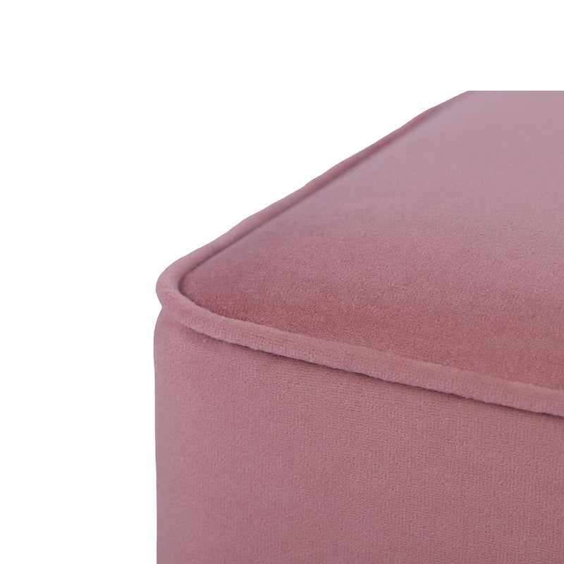 TOV Furniture Fenn Velvet Ottoman