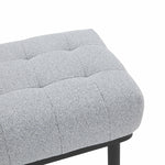 TOV Furniture Olivia Boucle Bench