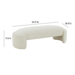 TOV Furniture Velvet Bench